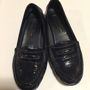 Navy Blue Loafers by Antonio Melani